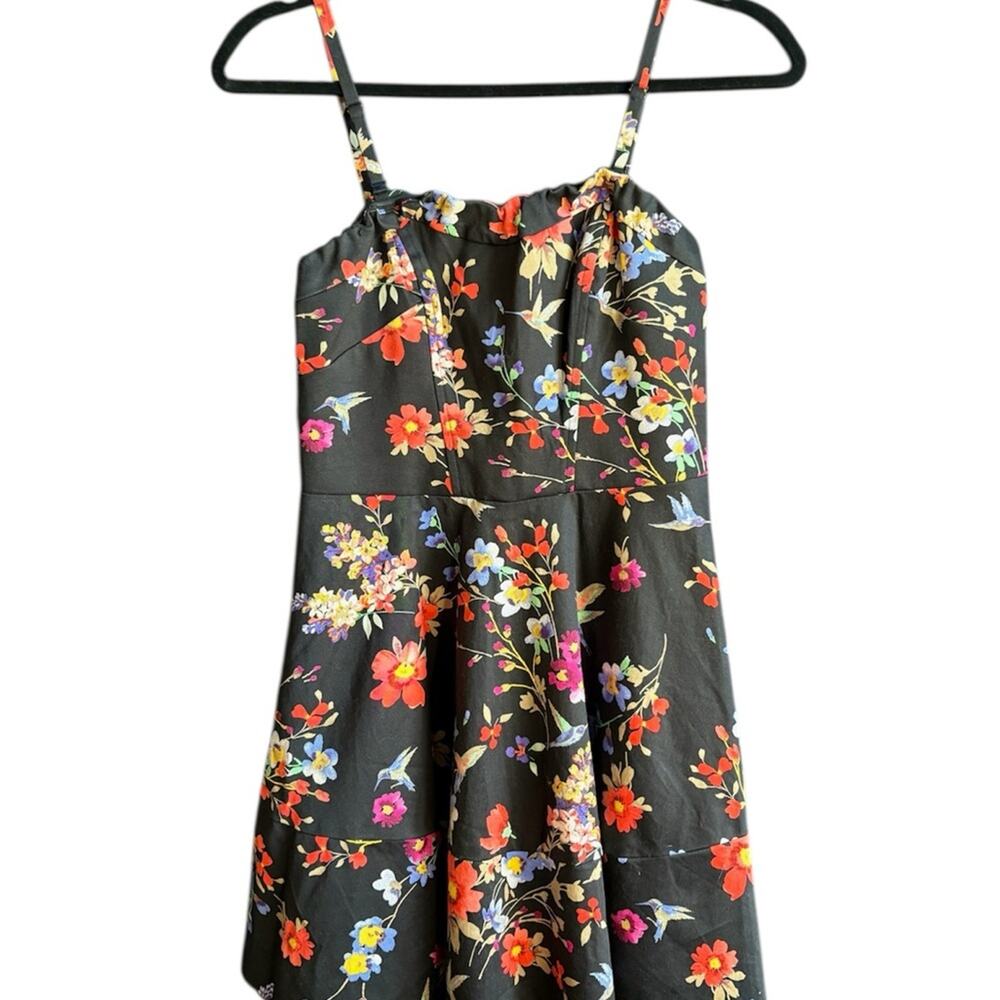 Floral Y2K Express Spaghetti Strap Dress size 2 - Picture 2 of 10